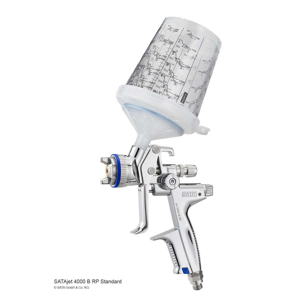 SATAjet 4000 B RP RPS-Einwegbecher 0,3 l / 0,6 l / 0,9 l (je 1x) mit Drehgelenk
